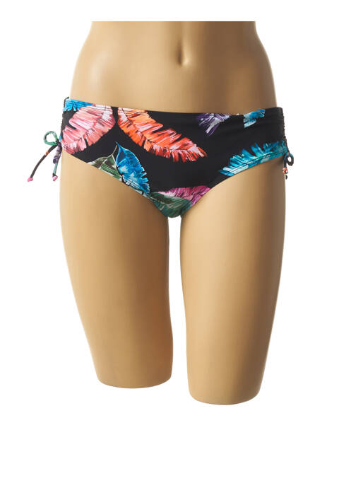 Bas de maillot de bain noir BELCOR femme