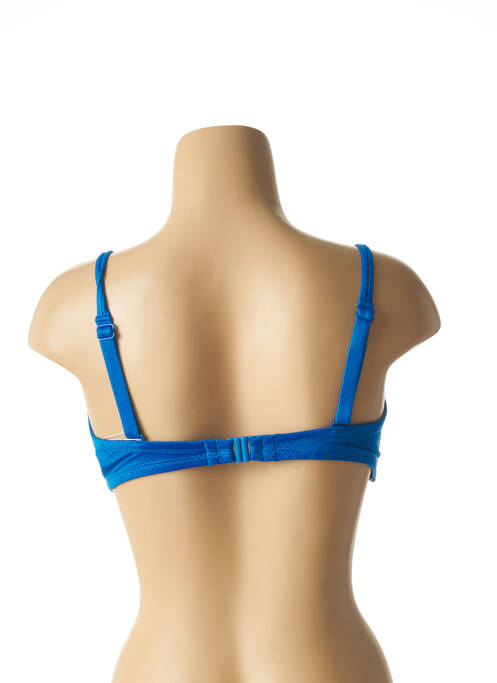Haut de maillot de bain bleu BELCOR femme