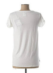 T-shirt blanc STEP ART pour femme seconde vue