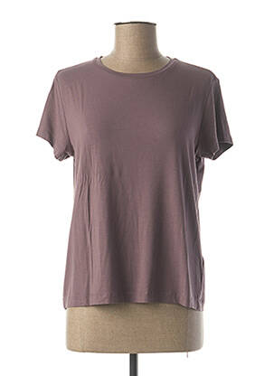 T-shirt violet SAMSOE & SAMSOE pour femme