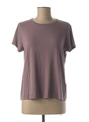 T-shirt violet SAMSOE & SAMSOE pour femme seconde vue
