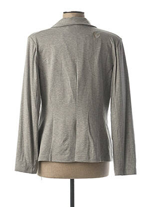 Veste casual col tailleur gris LE PETIT BAIGNEUR femme