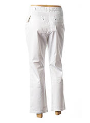 Pantalon 7/8 blanc FRED SABATIER pour femme seconde vue