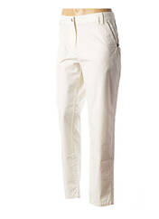 Pantalon droit beige SANDWICH pour femme seconde vue