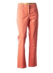 Pantalon slim orange GELCO pour femme seconde vue