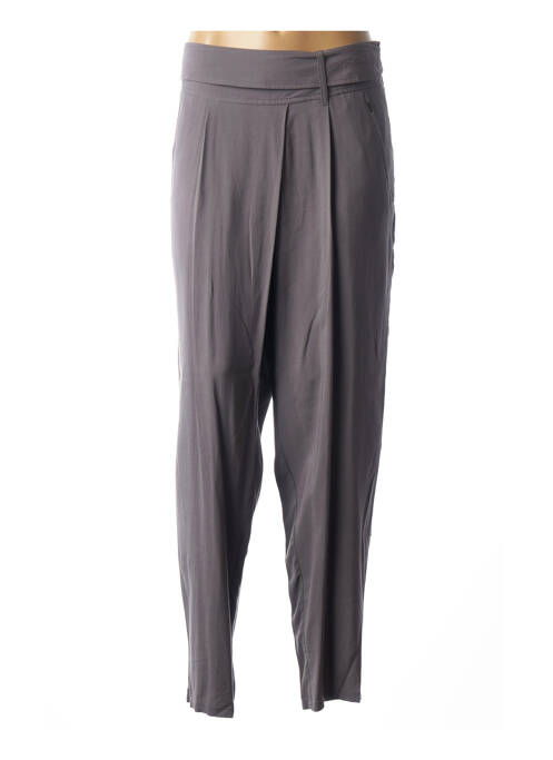 Pantalon 7/8 gris NOT THE SAME pour femme