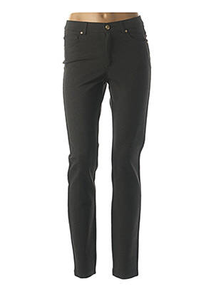 Pantalon slim stretch taille normale gris LCDN femme