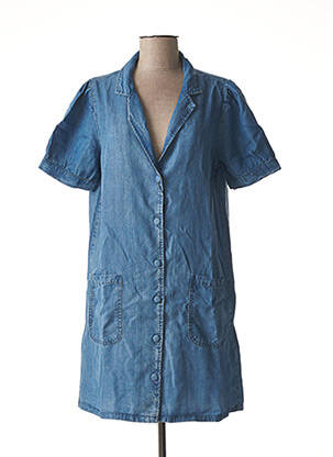 Robe courte bleu LA PETITE ETOILE pour femme