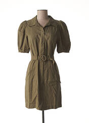 Robe courte vert SUNCOO pour femme seconde vue