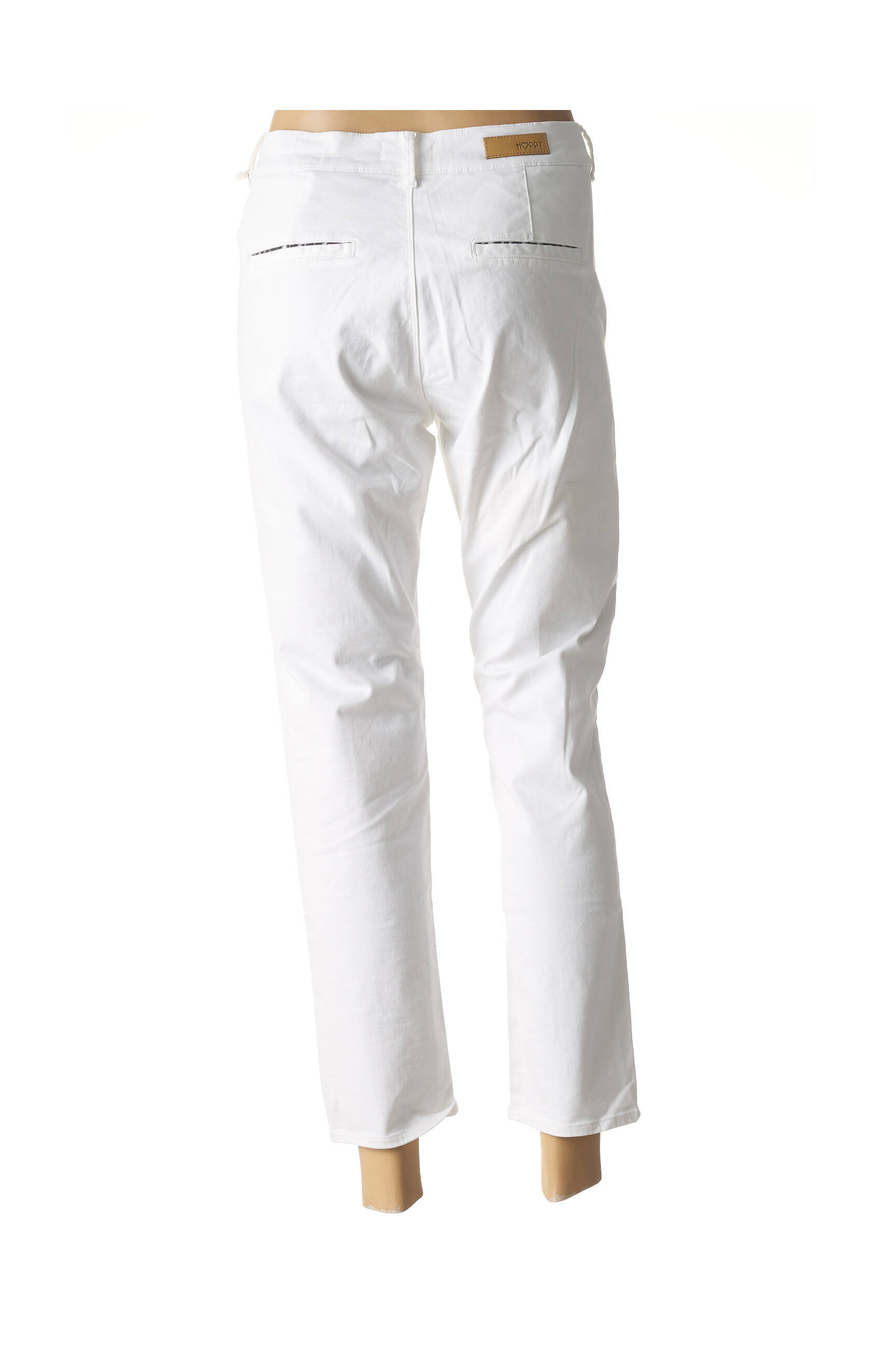 Betty & Co Pantalon 7\/8 blanc style d\u00e9contract\u00e9 Mode Pantalons Pantalons 7/8 