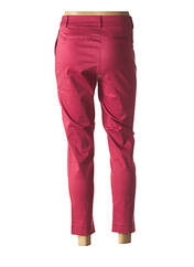 Pantalon 7/8 rose VILA pour femme seconde vue