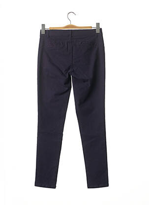 Pantalon chino tissage popeline taille normale violet KEZY femme