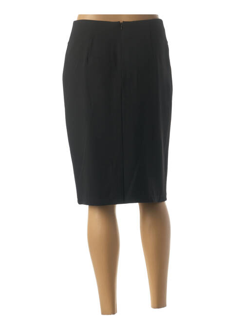 Jupe mi-longue noir CHRISTINE LAURE pour femme