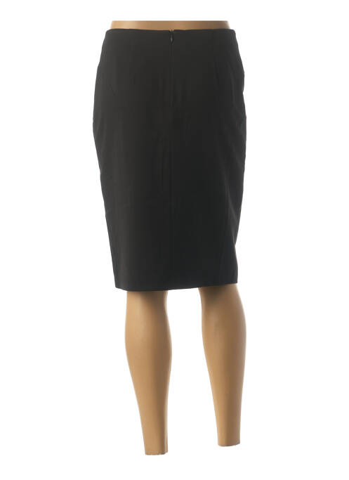 Jupe mi-longue noir CHRISTINE LAURE femme