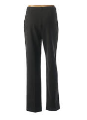 Pantalon droit noir QUATTRO pour femme seconde vue