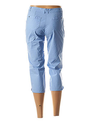 Pantacourt stretch taille basse bleu THALASSA femme