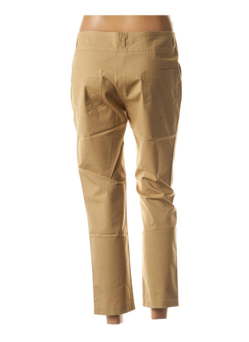 Pantalon 7/8 beige RIVIERES DE LUNE pour femme