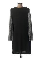 Robe pull noir FRANCE RIVOIRE pour femme seconde vue