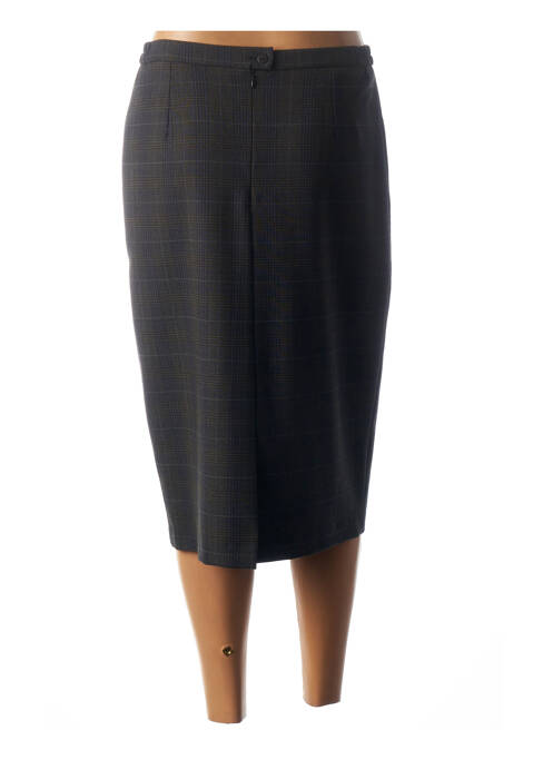 Jupe mi-longue gris IMPULSION pour femme