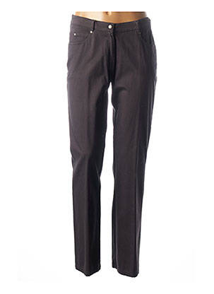 Pantalon coupe droite taille normale violet FRANCE RIVOIRE femme