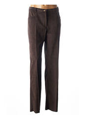 Pantalon marron GUY DUBOUIS pour femme seconde vue