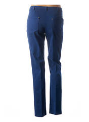 Pantalon droit bleu GUY DUBOUIS pour femme seconde vue