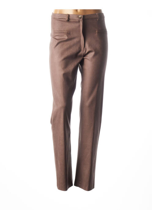 Pantalon marron GUY DUBOUIS pour femme