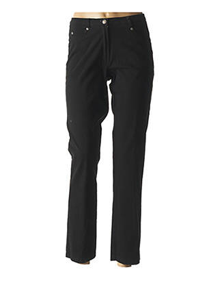 Pantalon 7/8 stretch taille normale noir MERI & ESCA femme