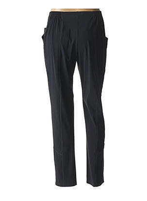 Pantalon droit stretch bleu GUY DUBOUIS femme