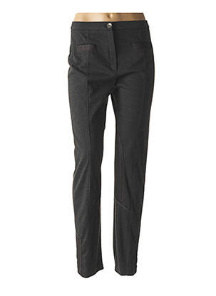 Pantalon slim stretch taille normale gris FRANCE RIVOIRE femme