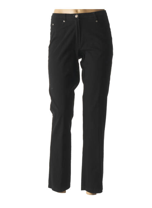 Pantalon 7/8 stretch taille normale noir MERI & ESCA femme