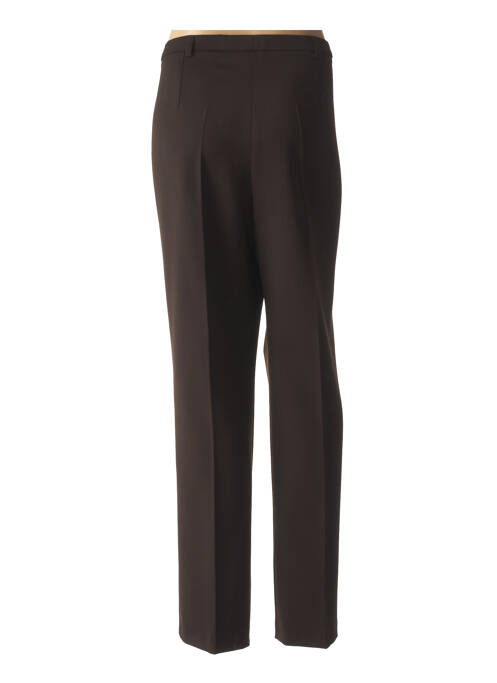 Pantalon droit marron GUY DUBOUIS pour femme