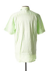 Chemise manches courtes vert JEAN CHATEL pour homme seconde vue