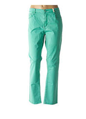 Pantalon 7/8 vert C'EST BEAU LA VIE pour femme seconde vue