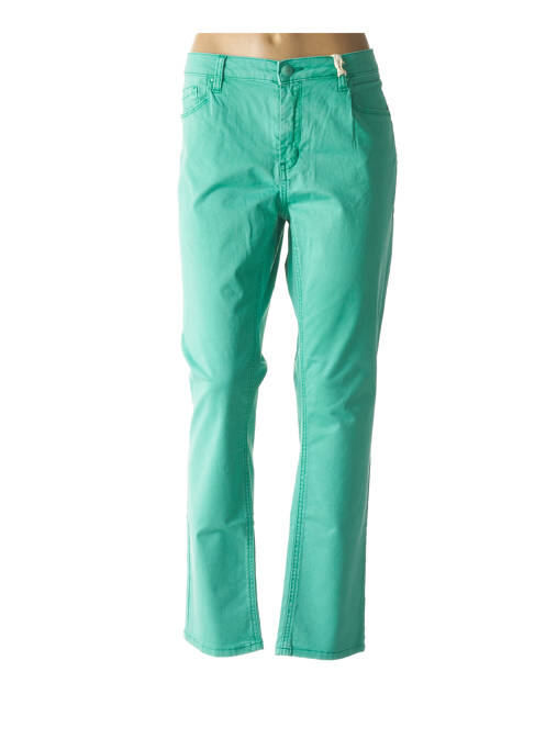 Pantalon 7/8 vert C'EST BEAU LA VIE pour femme