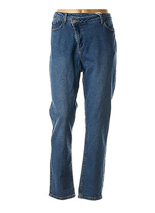 Jeans coupe slim bleu CINDY.H pour femme