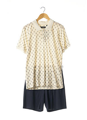 Pyjashort type de haut t-shirt beige RINGELLA homme