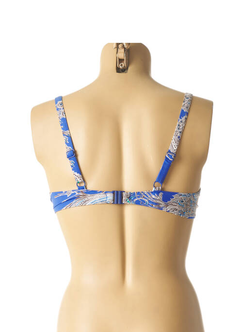 Haut de maillot de bain bleu EMPREINTE pour femme