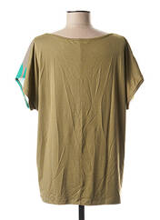 T-shirt vert ZAS-K pour femme seconde vue