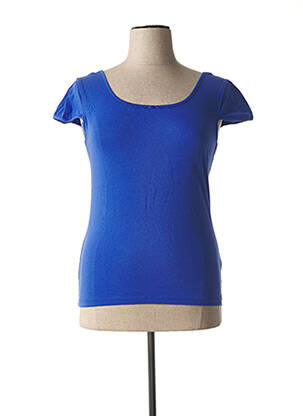 T-shirt bleu PAUL BRIAL pour femme