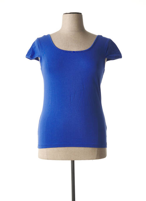 T-shirt bleu PAUL BRIAL pour femme