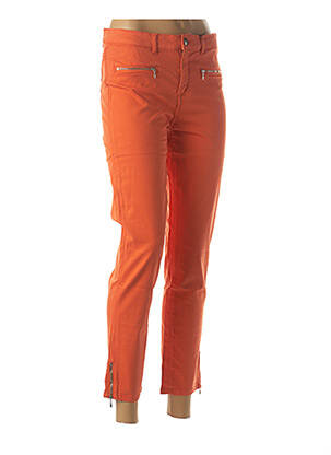 Pantalon 7/8 orange EMMA & ROCK pour femme
