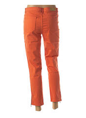 Pantalon 7/8 orange EMMA & ROCK pour femme seconde vue