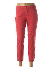 Pantalon 7/8 rouge EMMA & ROCK pour femme seconde vue