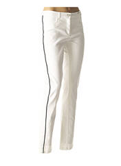 Jeans coupe slim blanc EUGEN KLEIN pour femme seconde vue