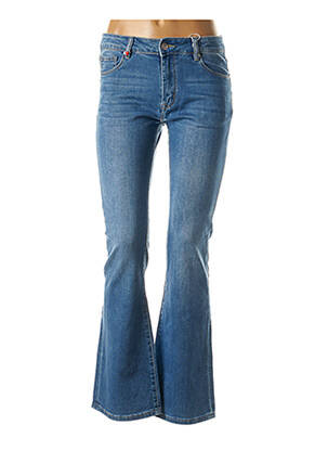 Jeans bootcut bleu F.A.M. pour femme