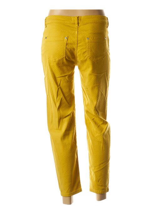 Pantalon droit jaune SO SOON pour femme