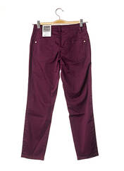 Pantalon slim violet STREET ONE pour femme seconde vue