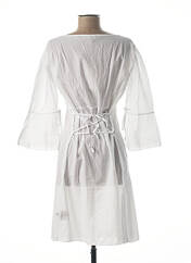 Robe mi-longue blanc ARTE PURA pour femme seconde vue