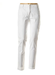 Pantalon slim blanc PAZ TORRAS pour femme seconde vue